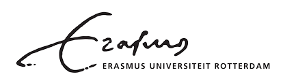 Logo van Erasmus Universiteit, opdrachtgever van Bas Prins